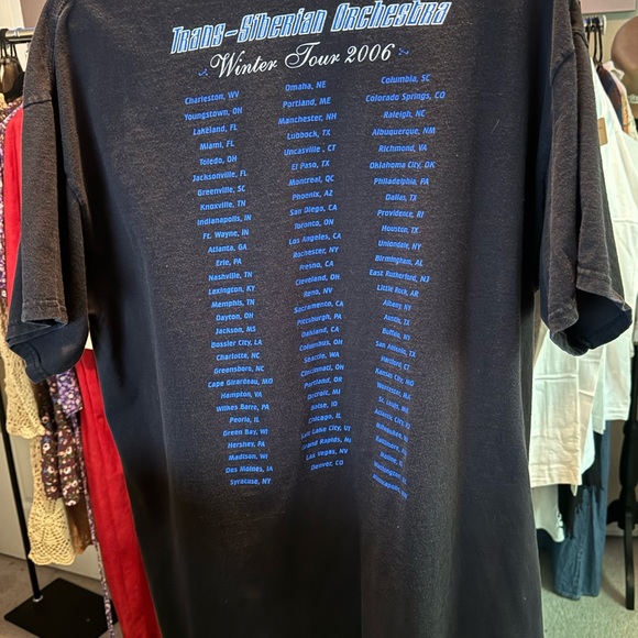 VTG Trans- Siberian Orchestra Winter Tour 2006 Tee - Picture 6 of 8
